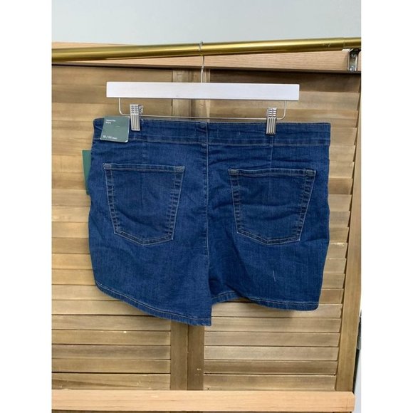 NWT Wild Fable Hishest Rise Denim Shorts Womens Plus Size 18 - Picture 2 of 5